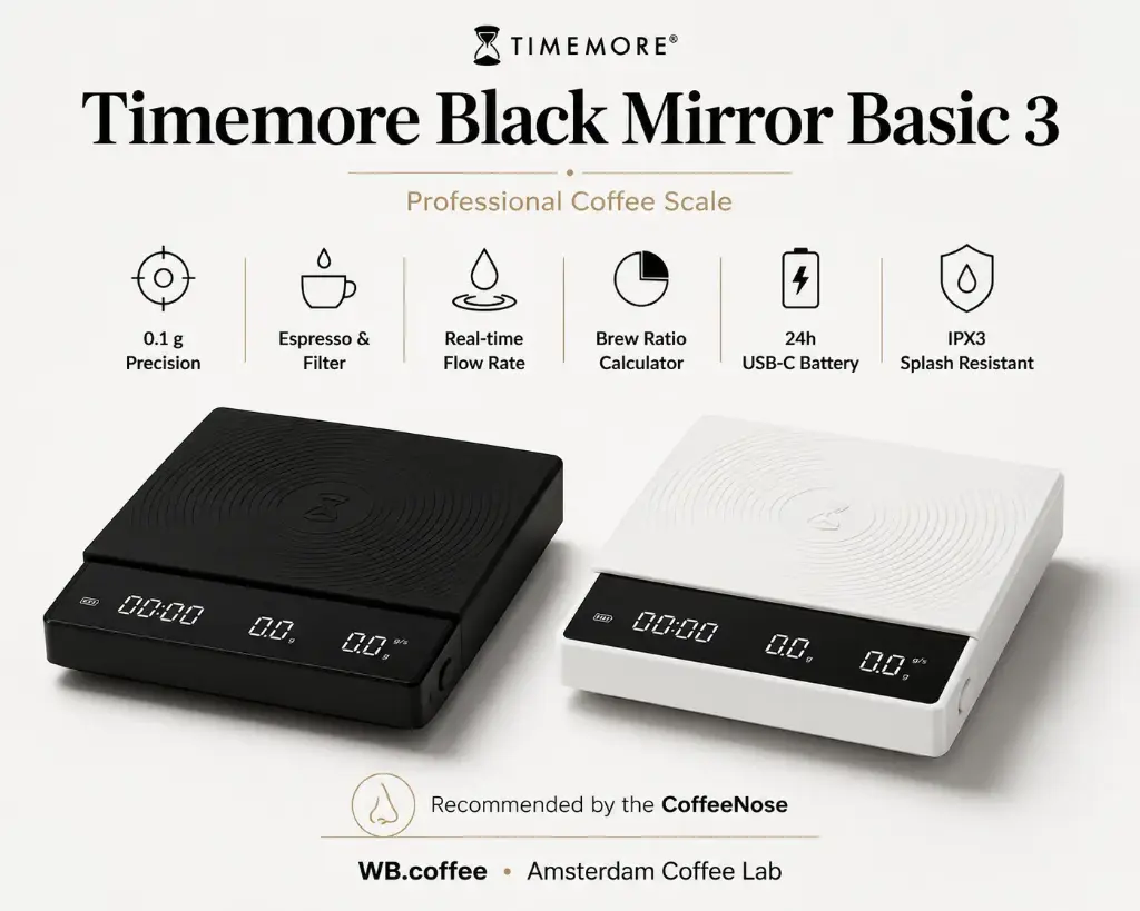 Timemore - Black Mirror Basic 3 Scale | WB.coffee